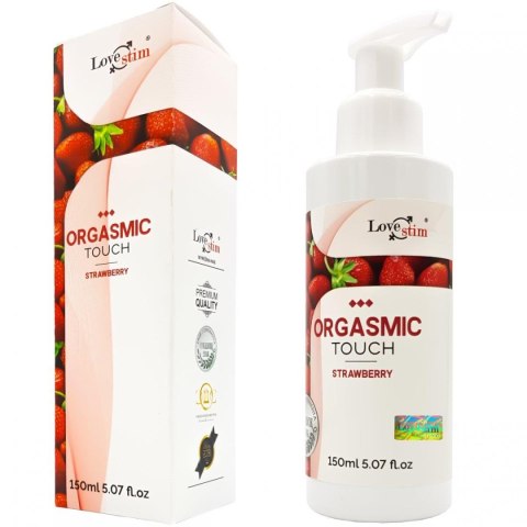 ORGASMIC TOUCH STAWBERRY 150 ml - Olejek do masażu