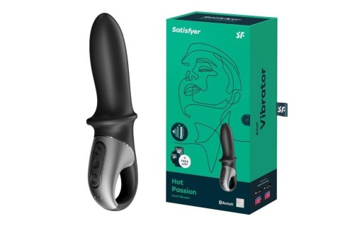 Satisfyer Hot Passion Anal Connect App - Podgrzewany wibrator analny