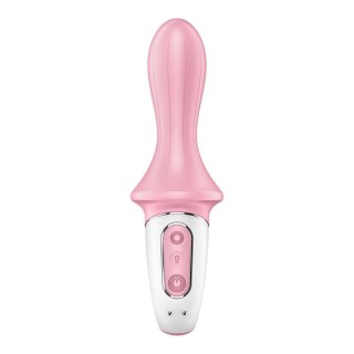 Satisfyer Air Pump Booty 5 Connect App red - Wibrator analny