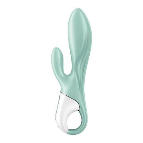 Satisfyer Air Pump Bunny 5 Connect App mint - Wibrator króliczek z opcją napompowania