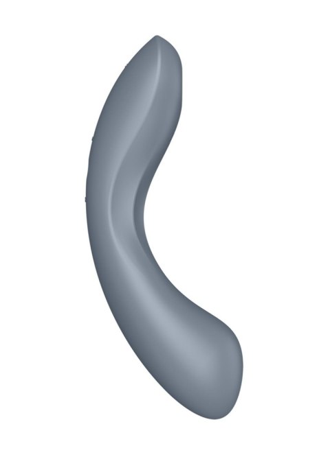 Satisfyer Curvy Trinity 1 bluegrey - bezdotykowy masażer łechtaczki