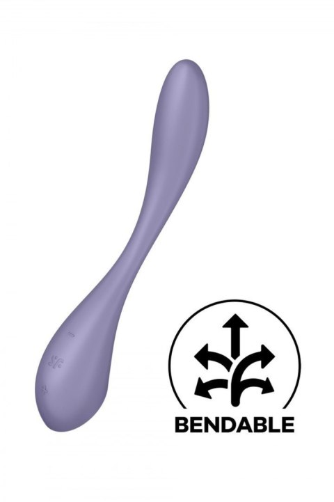 Satisfyer G-Spot Flex 5+ lilac - wibrator punktu G