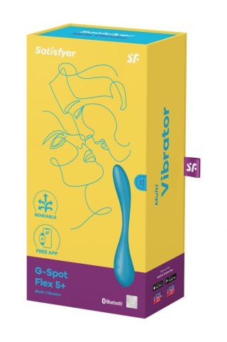 Satisfyer G-Spot Flex 5+ petrol - wibrator punktu G