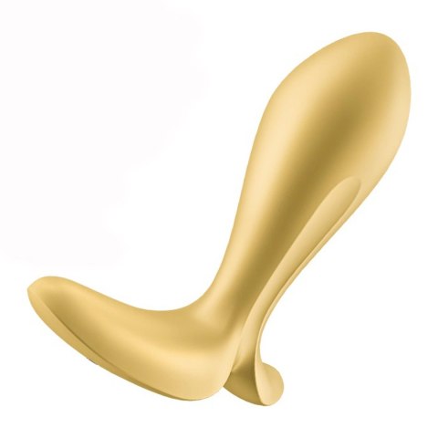 Satisfyer Intensity Plug gold - Wibrujący korek analny