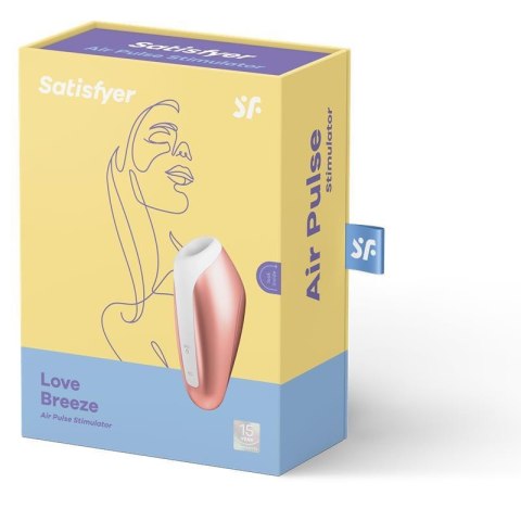 Satisfyer Love Breeze (copper) - bezdotykowy masażer łechtaczki