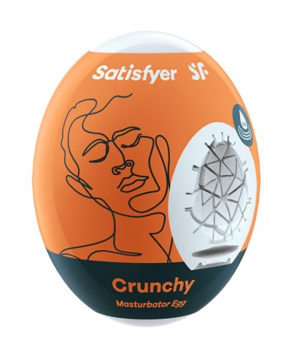 Satisfyer Masturbator Egg Single (Crunchy)