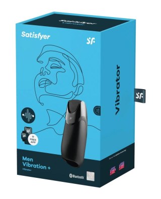 Satisfyer Men Vibration+ Masturbator wibrujący z aplikacją na telefon