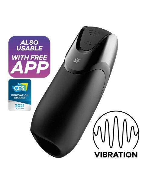 Satisfyer Men Vibration+ Masturbator wibrujący z aplikacją na telefon