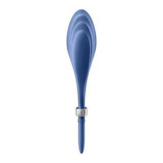 Satisfyer Duelist Ring Vibrator (Blue) - WIbrujący pierścień erekcyjny