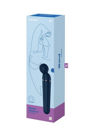 Satisfyer Planet Wand-er blue + rosegold - wibrator Wand