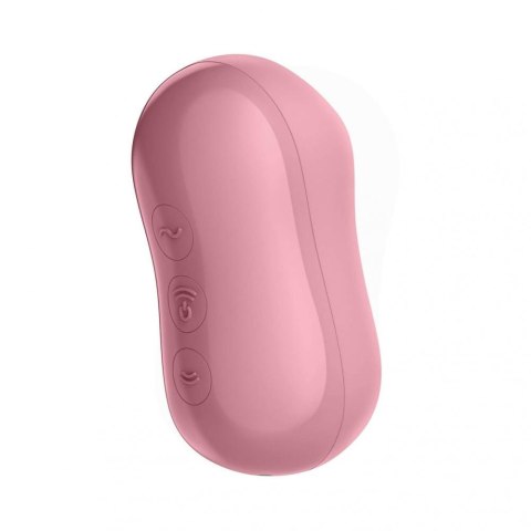 Satisfyer Cotton Candy (Light Red) - bezdotykowy masażer łechtaczki