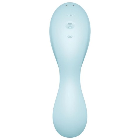 Satisfyer Curvy Trinity 5 Blue - masażer łechtaczki