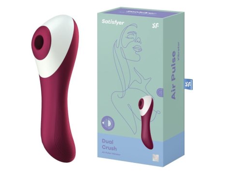 Satisfyer Dual Crush - bezdotykowy masażer łechtaczki