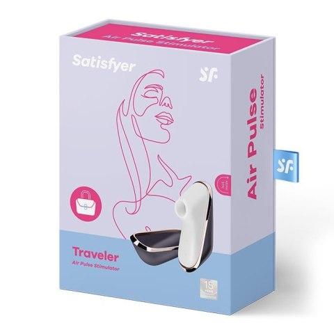 Satisfyer Pro Traveler - bezdotykowy masażer łechtaczki