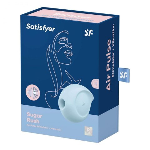 Satisfyer Sugar Rush (Blue) - bezdotykowy masażer łechtaczki