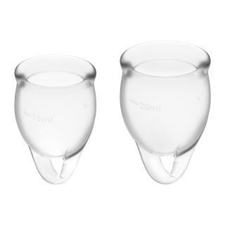 Satisfyer Tampony - Feel Confident Menstrual Cup (transparent)