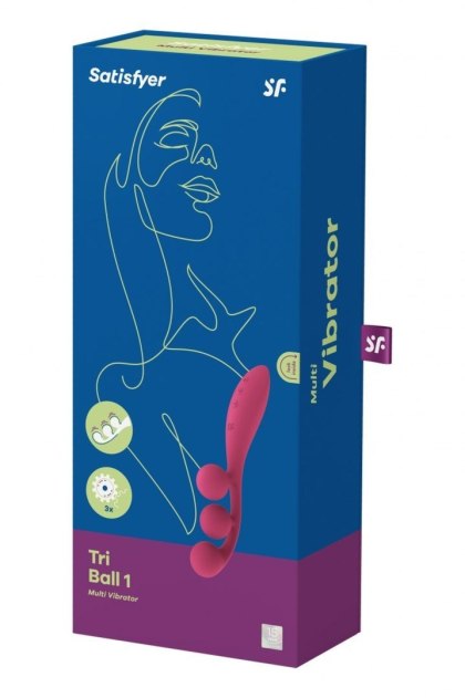 Satisfyer Tri Ball 1 red