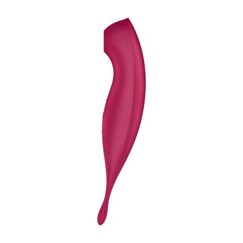 Satisfyer Twirling Pro Connect App dark red - bezdotykowy masażer łechtaczki