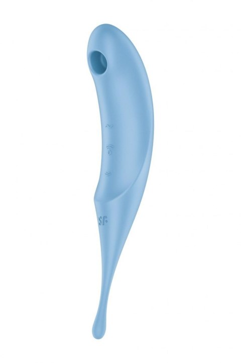 Satisfyer Twirling Pro blue - bezdotykowy masażer łechtaczki