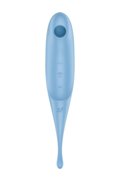 Satisfyer Twirling Pro blue - bezdotykowy masażer łechtaczki