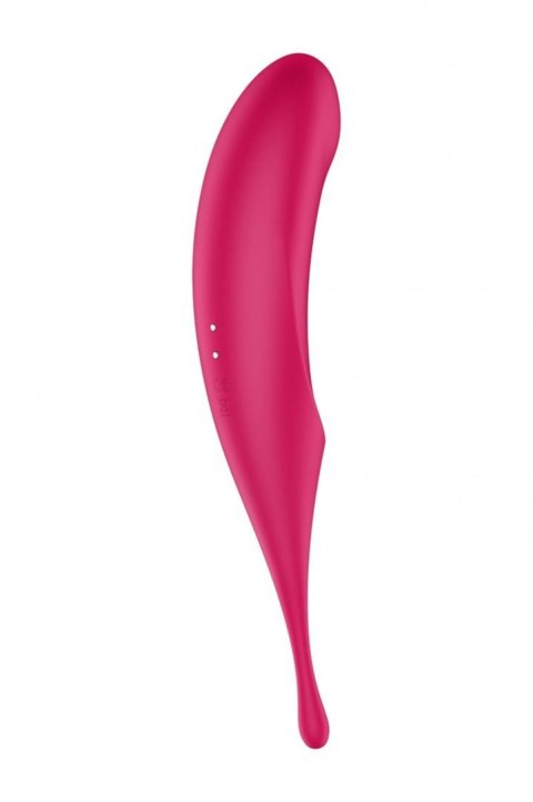 Satisfyer Twirling Pro red - bezdotykowy masażer łechtaczki