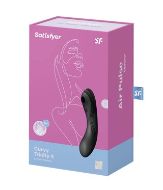 Satisfyer Curvy Trinity 4 - bezdotykowy masażer łechtaczki