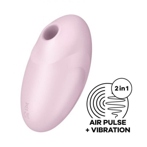 Satisfyer Vulva Lover 3 pink - bezdotykowy masażer łechtaczki