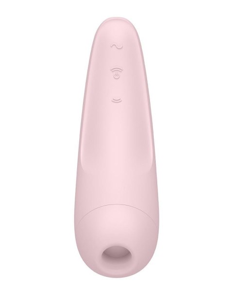 Satisfyer Curvy 2+ Air Pulse Stimulator + Vibration - bezdotykowy masażer łechtaczki