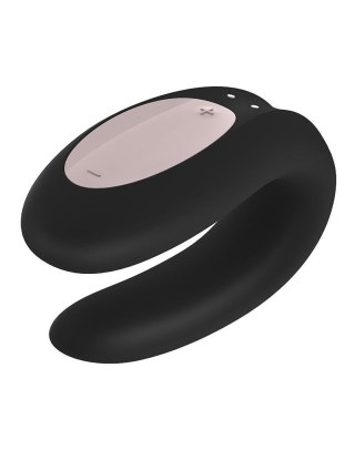 Satisfyer Double Joy Partner Black - wibrator dla par