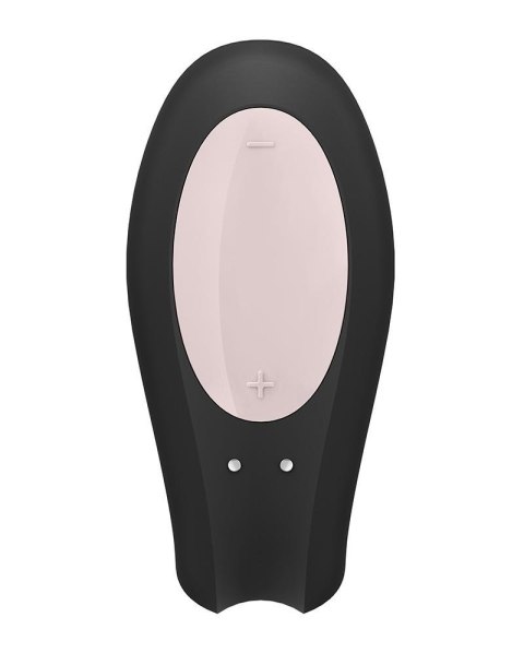 Satisfyer Double Joy Partner Black - wibrator dla par