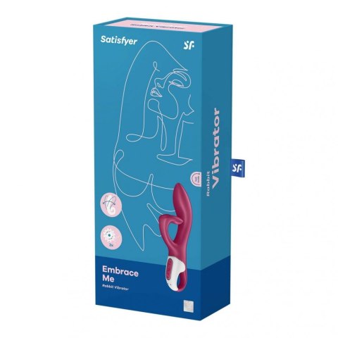 Satisfyer Embrace me (Berry) - wibrator punktu G