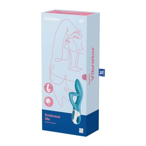 Satisfyer Embrace me (Turquoise) - wibrator punktu G