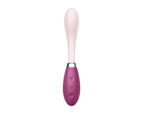 Satisfyer G-Spot Flex 3 (Red) - wibrator punktu G