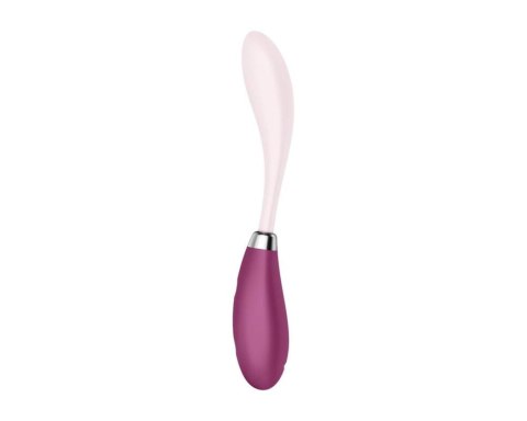 Satisfyer G-Spot Flex 3 (Red) - wibrator punktu G