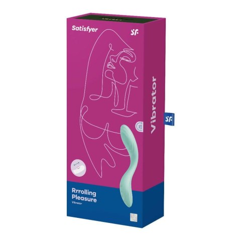 Satisfyer Rrrolling Pleasure (Mint) - wibrator punktu G