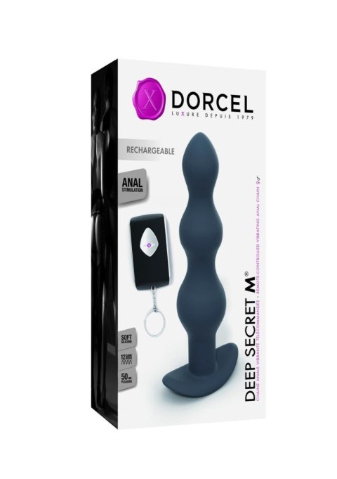 Marc Dorcel DEEP SECRET M - Korek analny wibrujący M