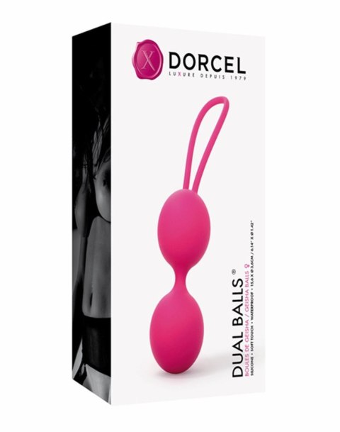 Marc Dorcel DUAL BALLS MAGENTA - Kulki gejszy różowe