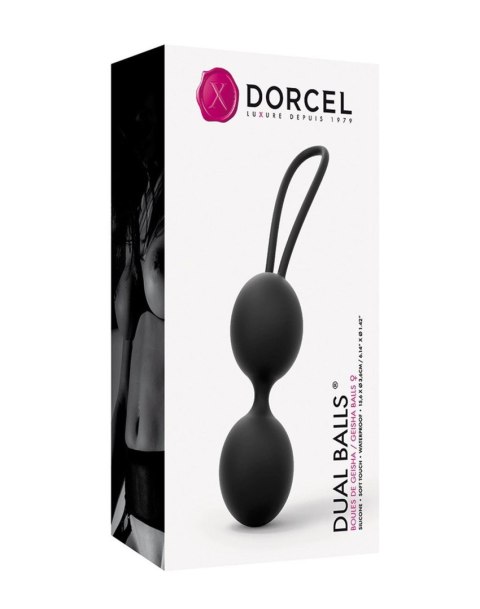 Marc Dorcel DUAL BALLS NOIR - Kulki gejszy czarne