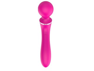 Dual Massager + overlay USB 10+10 functions Pink - masażer do ciała