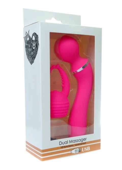 Dual Massager Pink - masażer do ciała