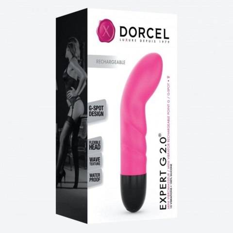 Marc Dorcel EXPERT G MAGENTA 2.0 - RECHARGEABLE - wibrator punktu G