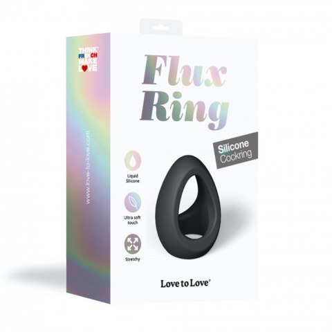 FLUX RING - BLACK ONYX - pierścień erekcyjny