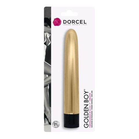 Marc Dorcel GOLDEN BOY - wibrator klasyczny złoty