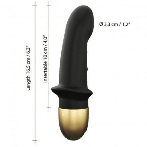 Marc Dorcel MINI LOVER BLACK 2.0 - RECHARGEABLE - wibrator punktu G