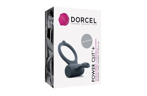 Marc Dorcel POWER CLIT + - Wibrujący pierścień erekcyjny