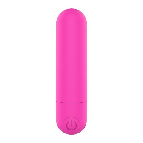 Power Bullet USB 10 functions Glossy Matte Pink