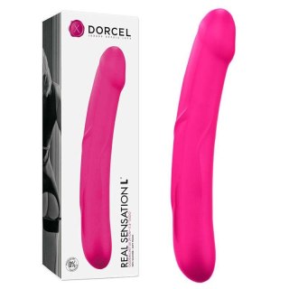 Marc Dorcel REAL SENSATION L MAGENTA - dildo różowe L