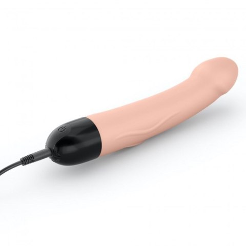 Marc Dorcel REAL VIBRATION M FLESH 2.0 - RECHARGEABLE - WIbrator punktu G rozmiar M cielisty