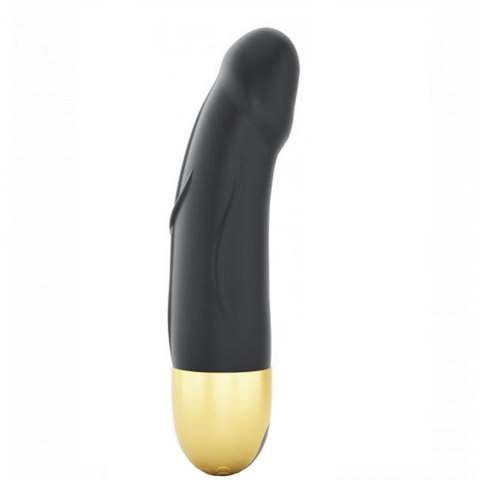 Marc Dorcel REAL VIBRATION S BLACK & GOLD 2.0 - RECHARGEABLE - Wibrator puntu G rozmiar S czarno-złoty