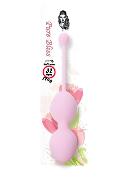 Silicone Kegel Balls 32mm 125g Pink - B - Series - kulki gejszy